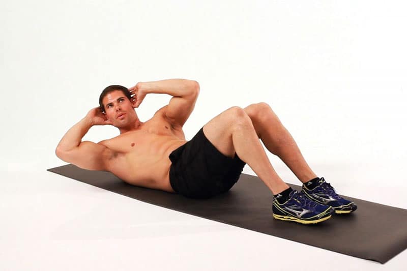 Gập bụng giúp giảm mỡ bụng hiệu quả