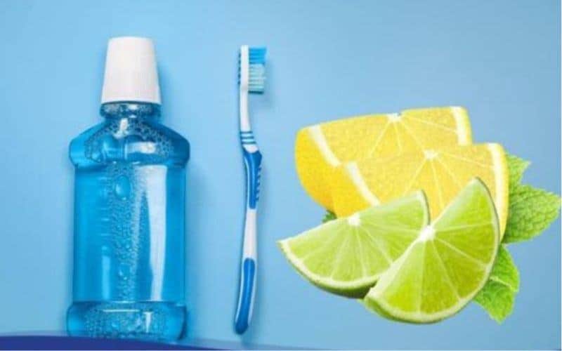 cách làm trắng răng bằng chanh