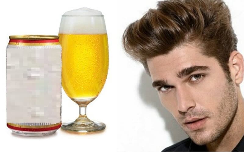Mọc tóc nhanh cho nam với bia