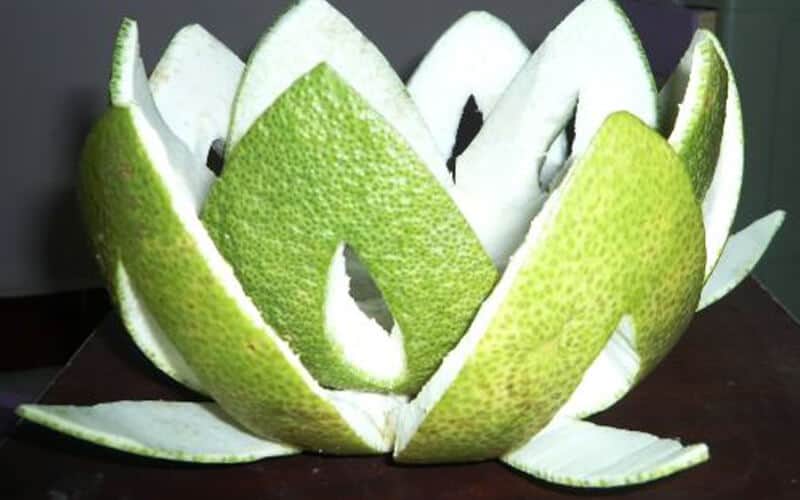 Cách trị rụng tóc bằng vỏ bưởi