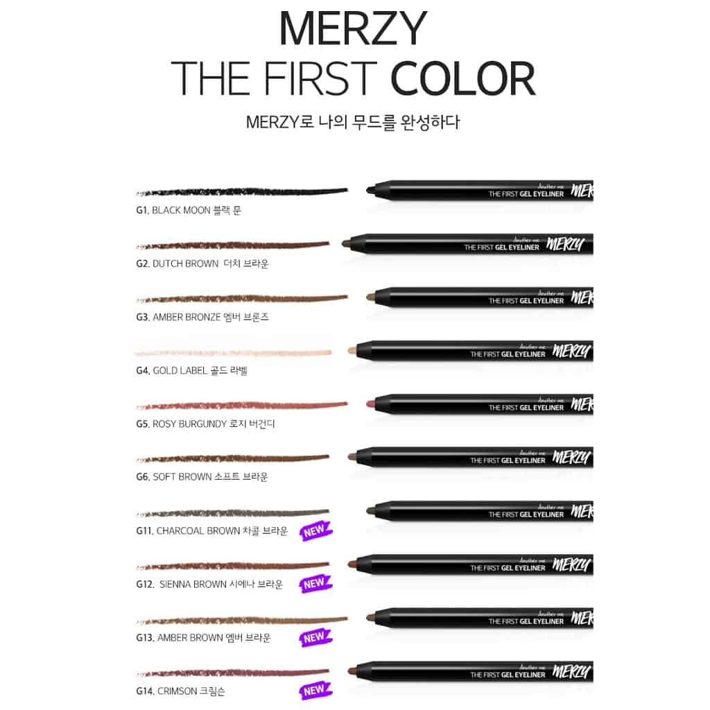 Chì kẻ mắt Merzy Another Me The First Gel Eyeliner