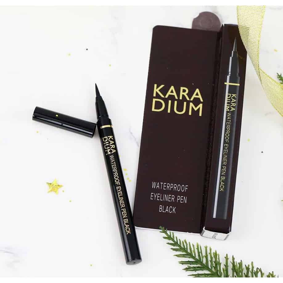 Bút kẻ mắt Karadium Waterproof Eyeliner Pen Black