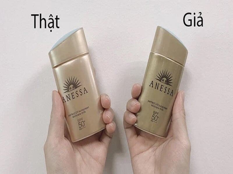 Phân biệt kem chống nắng Anessa thật - giả như thế nào?