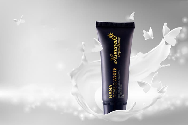 kem trị mụn Hanayuki 