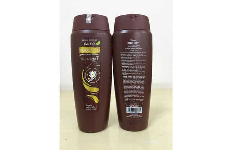 Dầu gội trị rụng tóc Thái Dương 7