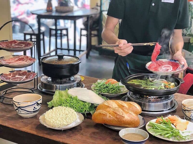 lẩu bò Tân Bình ngon