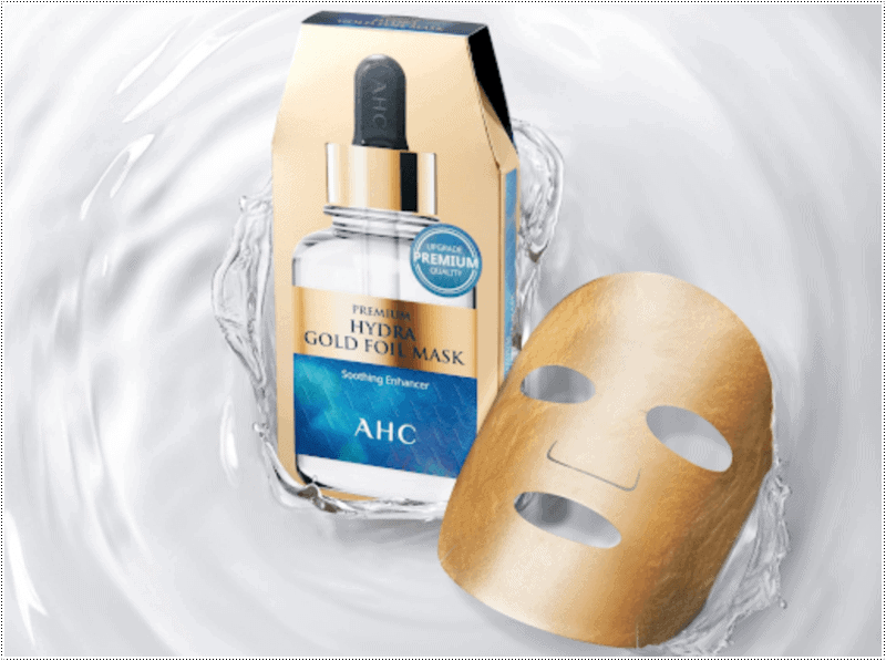 AHC Premium Hydrating Gold Foil Mask