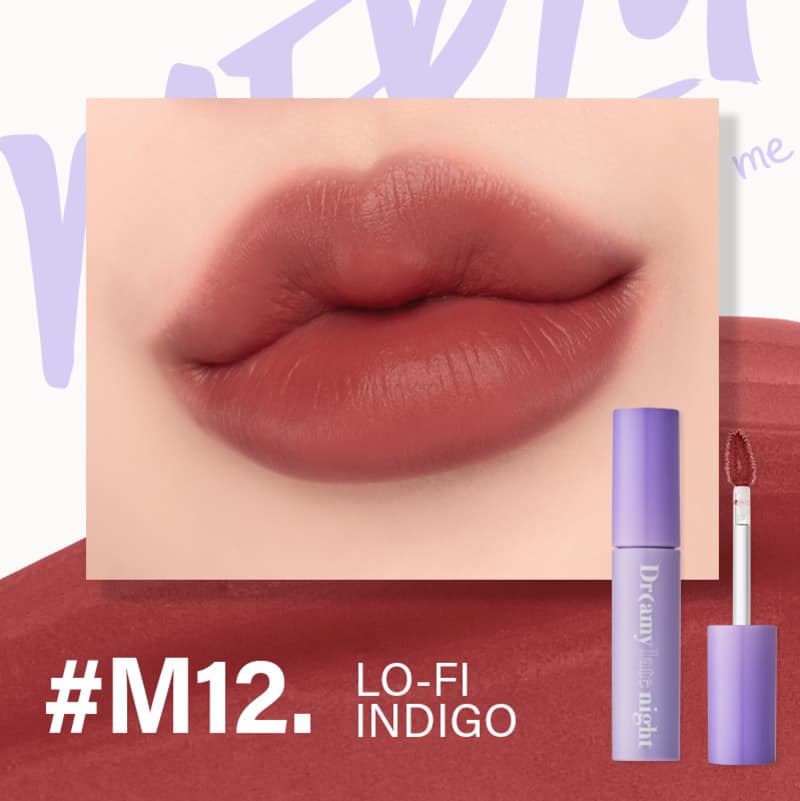 Merzy ra mắt son màu nude Dreamy Late Night Mellow Tint mã M12