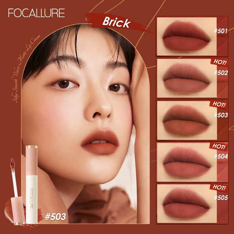 Son màu nude Focallure 502