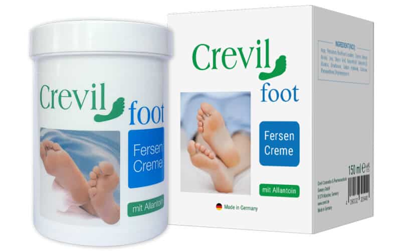 Thuốc trị nứt gót chân cho da khô Crevil Foot Fersen Crème