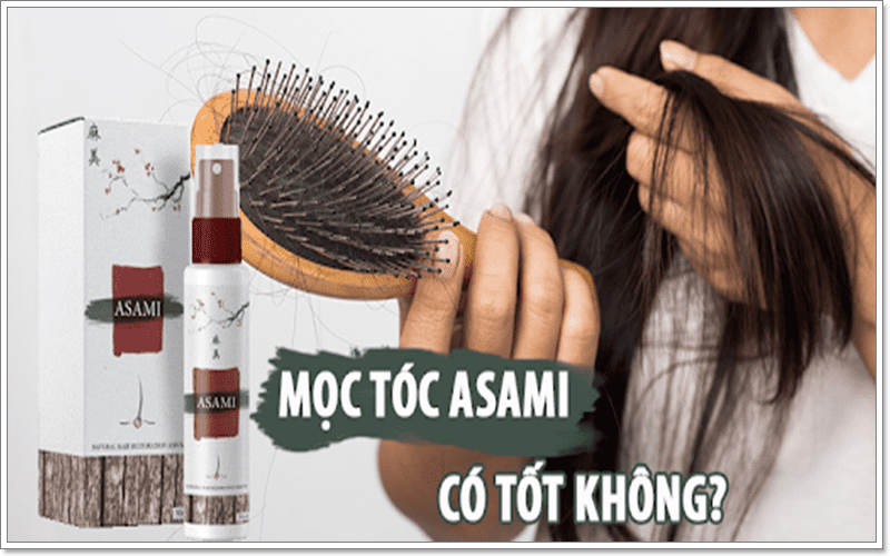 Xịt kích thích mọc tóc Asami của Mỹ