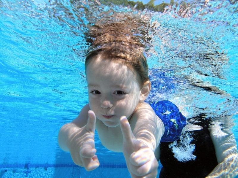 Bơi lội một trong những môn thể thao tăng chiều cao phổ biến