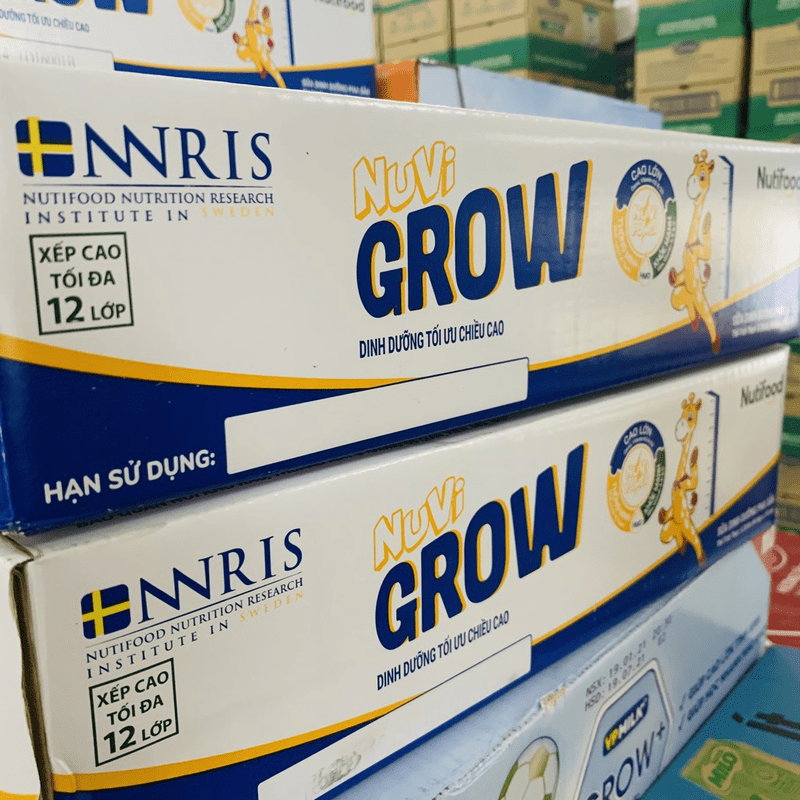Sữa Nuvi Grow tăng chiều cao giá bao nhiêu?