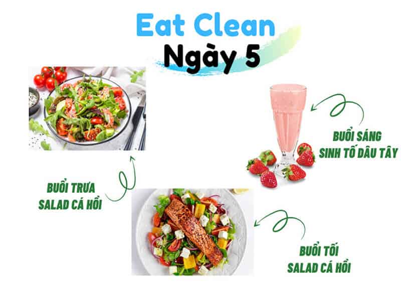 Eat Clean - Thực đơn giảm cân nhanh trong 7 ngày