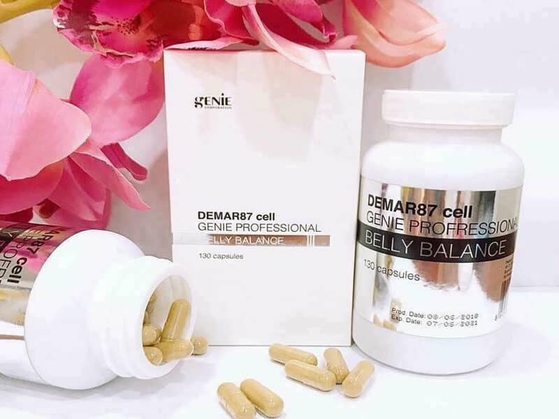 Genie Demar87 Cell thuốc giảm mỡ bụng dạng viên uống