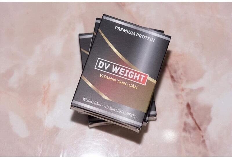 DV Weight là một loại vitamin tăng cân hiệu quả cho người gầy