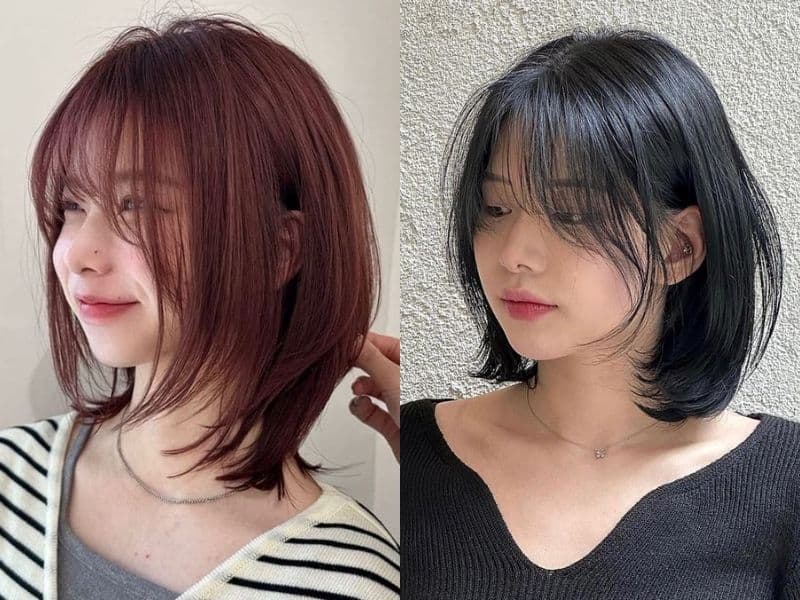 kieur tóc layer ngắn dành cho nữ