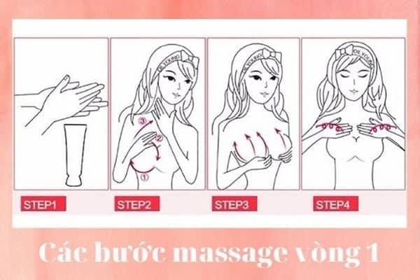 Các bước masage hiệu quả
