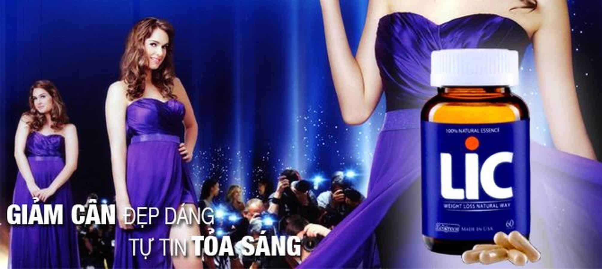 Nhận biết thuốc giảm cân Lic chính hãng